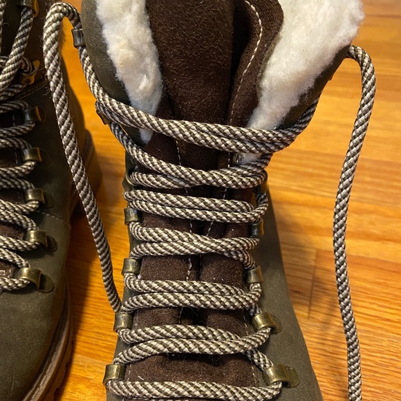 Women’s Mossimo Supply Co. Olive Green Suede Boots - Picture 5 of 7